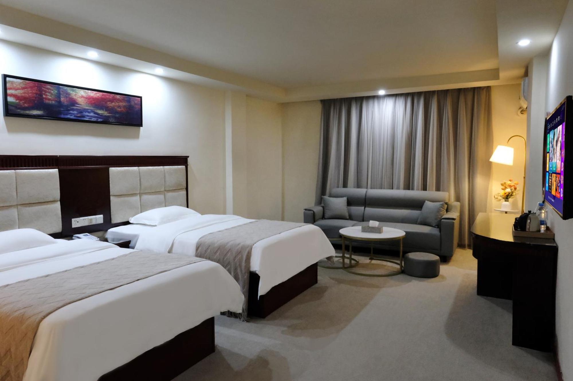 Huahang Hotel - Guangzhou Baiyun International Airport - Free Airport Shuttle Bus Extérieur photo